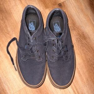 Vans Navy Blue Canvas Sneakers